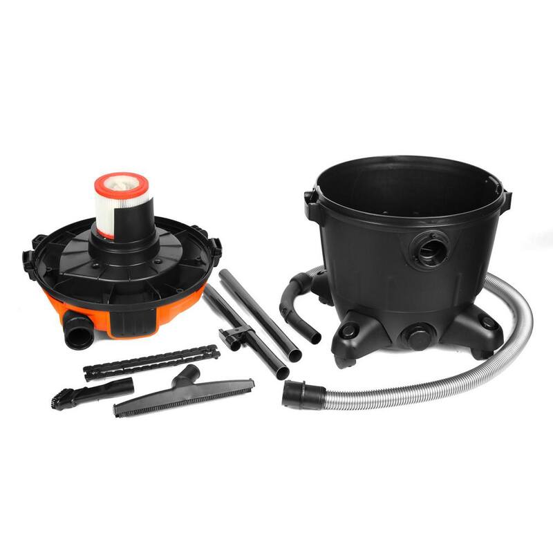 WEN 10 Amp 9.25 Gal. 6.5-Peak HP Wet/Dry Shop Vacuum and Blower with 0.3-Micron HEPA Filter, Hose, and Accessories - VC9209