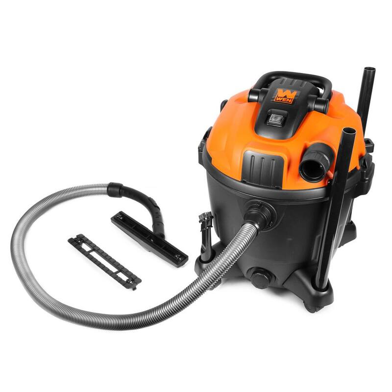 WEN 10 Amp 9.25 Gal. 6.5-Peak HP Wet/Dry Shop Vacuum and Blower with 0.3-Micron HEPA Filter, Hose, and Accessories - VC9209