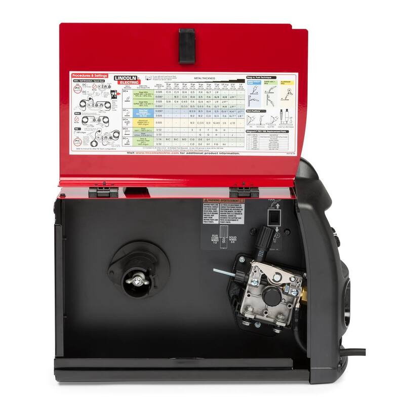 Lincoln Electric 140 Amp LE31MP Multi-Process Stick/MIG/Flux-Core/TIG, 120V, Aluminum Welder with Spool Gun sold separately - K3461-1