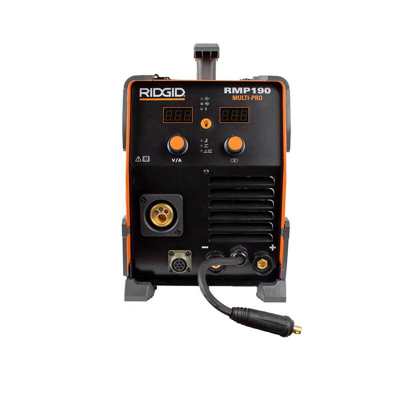 RIDGID 190 Amp, 120-Volt/240-Volt Electric, Multi-Process Welder - RMP190