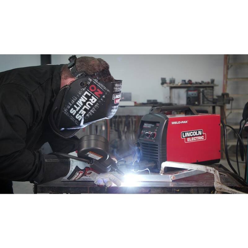 Lincoln Electric 180 Amp Weld-Pak 180i Multi-Process Stick/MIG/Flux-Core/TIG/Aluminum MIG Welder, 120V or 230V with Spool Gun - K5387-6