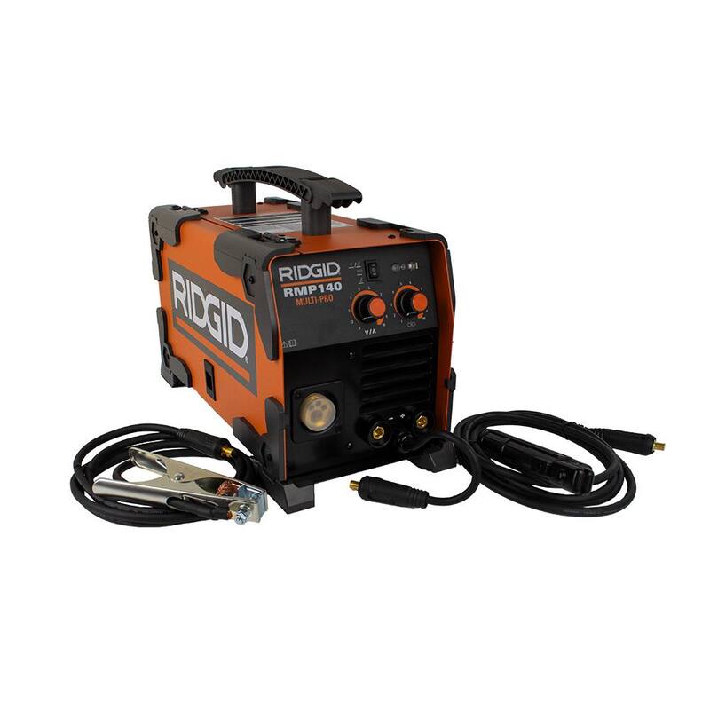 RIDGID 140 Amp, 120-Volt Electric, Multi-Process Welder - RMP140