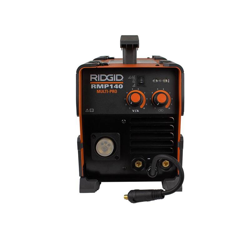 RIDGID 140 Amp, 120-Volt Electric, Multi-Process Welder - RMP140