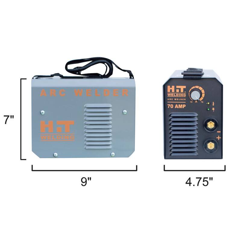 HIT Welding 70 Amp 120-Volt ARC/Stick Welder Kit - 805413