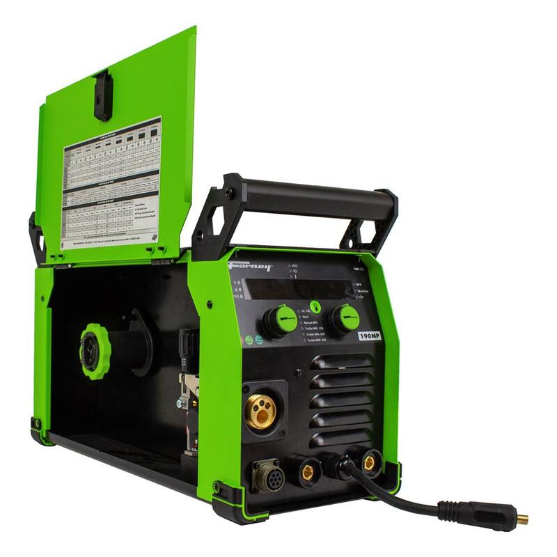 Forney 190 MP 120-Volt/240-Volt Multi-Process Machine with True Set Synergic MIG - 323