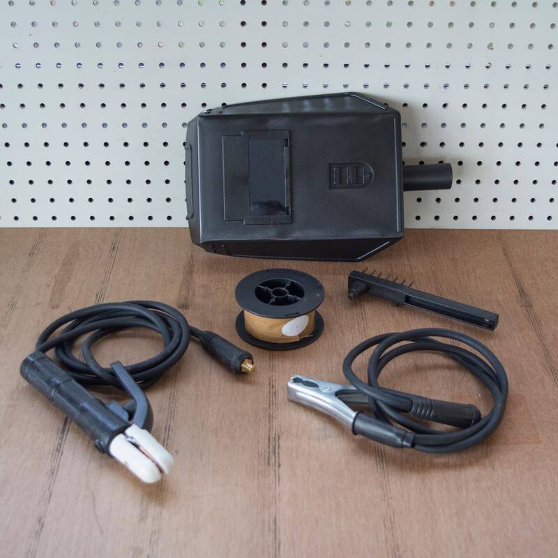 HIT Welding 80 Amp 120-Volt Electric Flux-Cored, MIG, Arc and TIG Multi-Process Welder Kit - 805406