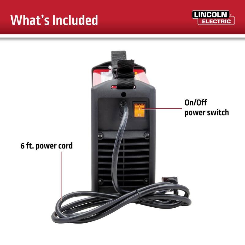 Lincoln Electric 90 Amp Inverter Arc 120 Stick Welder, Single Phase, 120-Volt - K2789-2