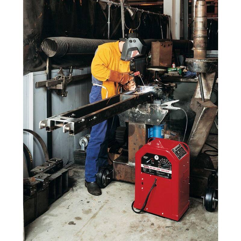 Lincoln Electric 225 Amp AC and 125 Amp DC Arc/Stick Welder AC/DC 225/125, Single Phase, 230V - K1297