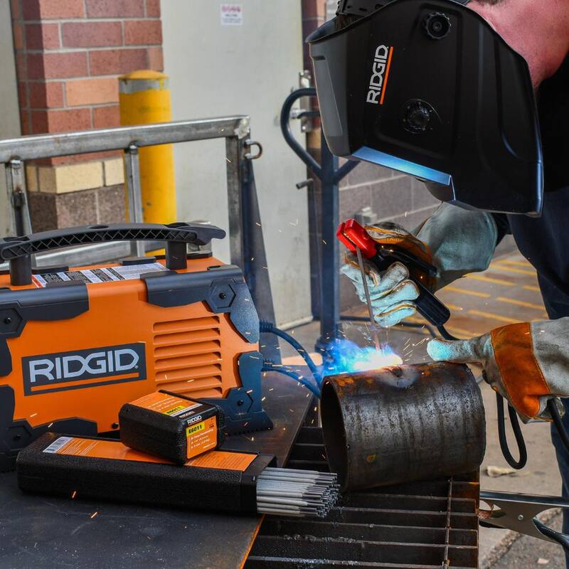 RIDGID 180 Amp, 120-Volt/240-Volt Electric, Stick/TIG Welder - RST180