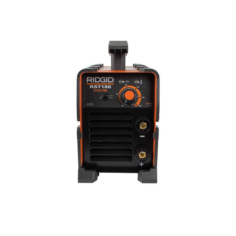 RIDGID 180 Amp, 120-Volt/240-Volt Electric, Stick/TIG Welder - RST180