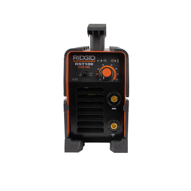 RIDGID 90 Amp, 120-Volt Electric, Arc Welder, Stick/TIG - RST100