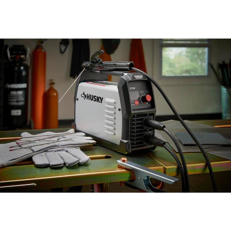 Husky Single Phase 80 Amp 120-Volt Input AC Stick Welder - PIONEERST80