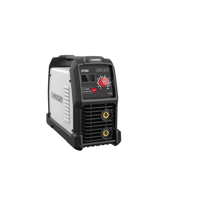 Husky Single Phase 80 Amp 120-Volt Input AC Stick Welder - PIONEERST80
