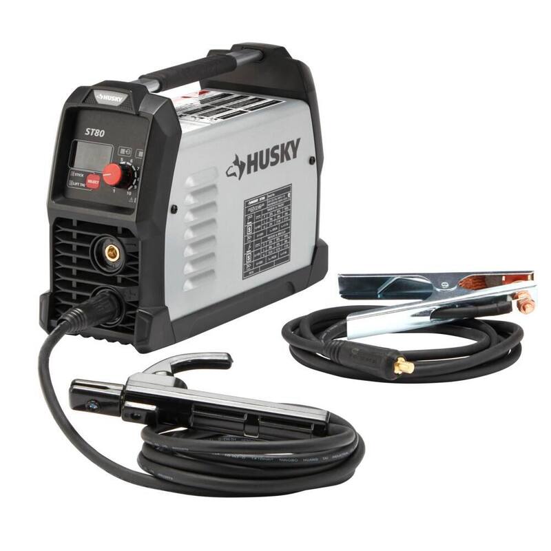 Husky Single Phase 80 Amp 120-Volt Input AC Stick Welder - PIONEERST80