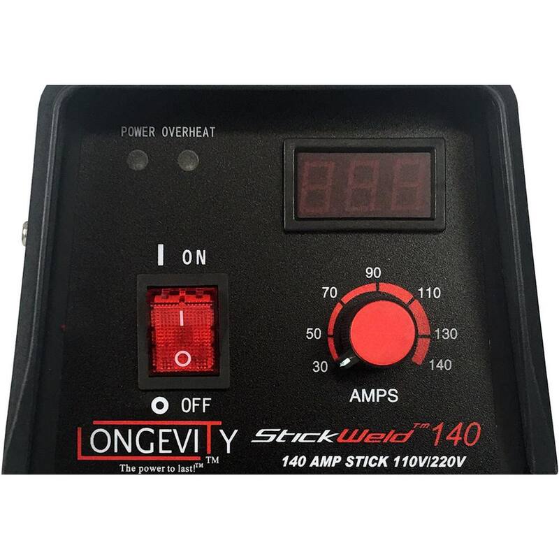 Longevity Stickweld 140-Stick Welder with a 60% Duty Cycle - 880306