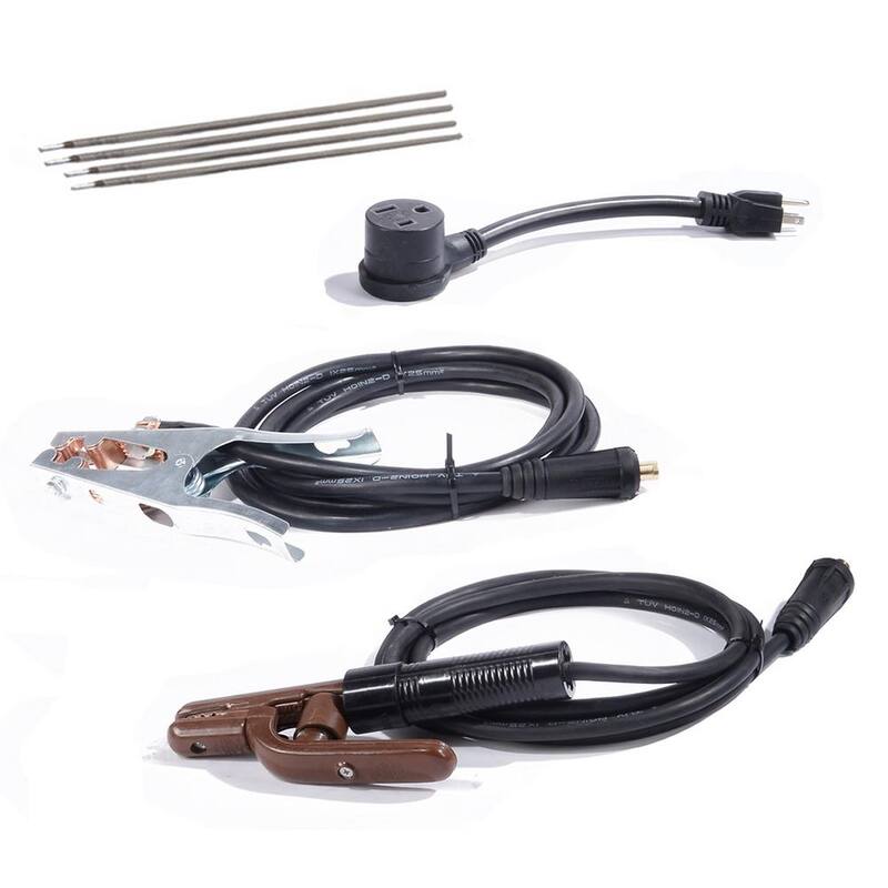 AM AMICO ELECTRIC 200 Amp Stick Arc DC Inverter Welder, 110/230V Dual Voltage Welding - MMA-200