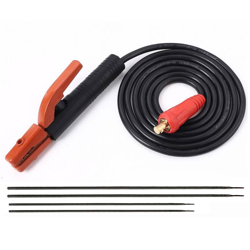 AM AMICO ELECTRIC ARC-180DC, 180 Amp Stick Arc Lift-TIG Inverter Welder, 80% Duty Cycle, 100-250V Wide Voltage, Compatible all Electrodes - ARC-180DC
