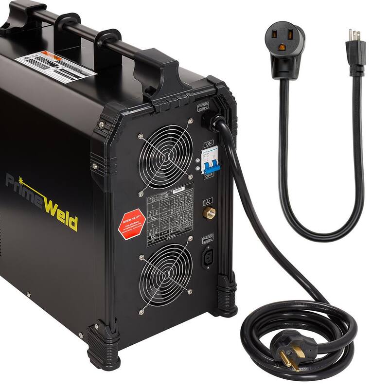 PrimeWeld TIG225X AC/DC Tig Stick Welder with CK17 Torch, Regulator Weld Aluminum 110/220 Pulse Welder - TIG225X