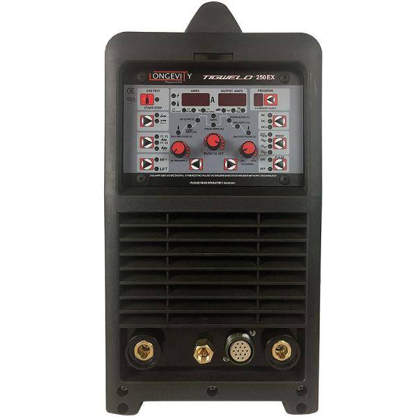 Longevity Tigweld 250EX 250 Amp TIG Welder with Synergistic Controls - 444528