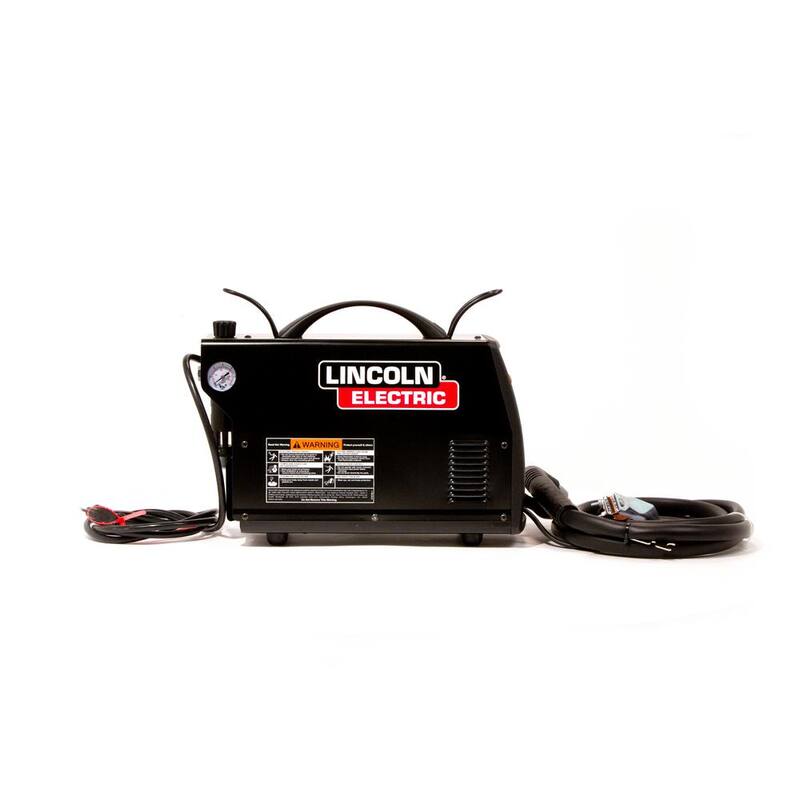 Lincoln Electric 115-Volt 20 Amp P20 Single Phase Plasma Cutter for Cutting up to 1/4 in. Steel, 9-1/2 ft. Torch Reach and 8 ft. Ground - K2820-1