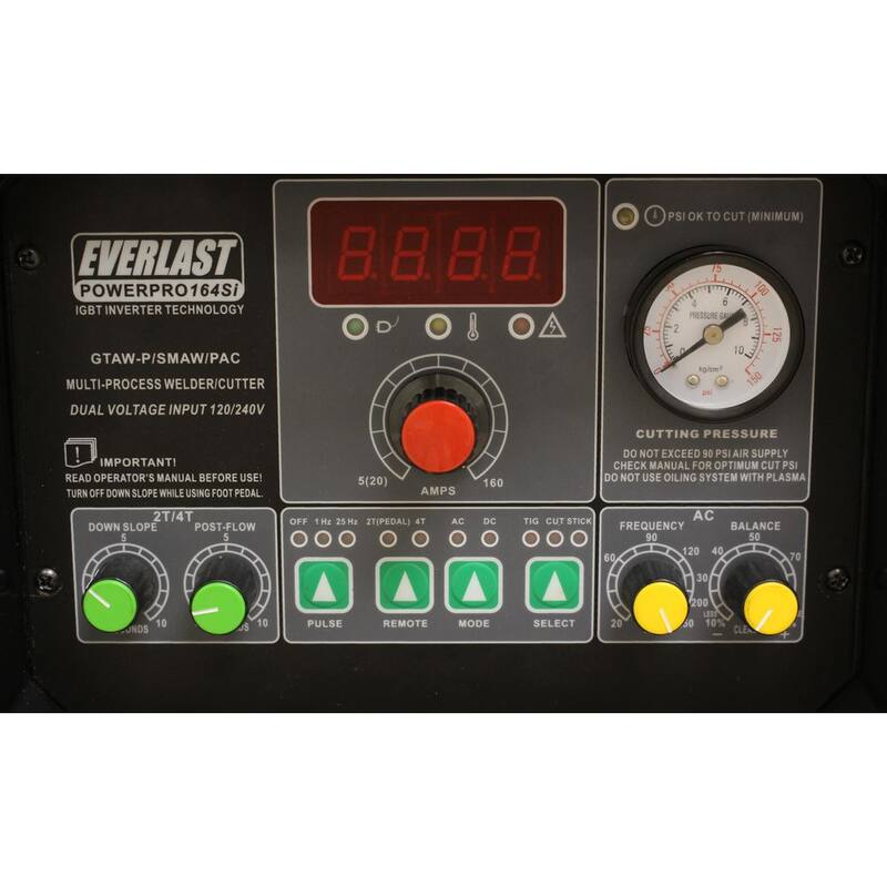 Everlast PowerPro 164 TIG / Stick / Plasma welder - PowerPro 164