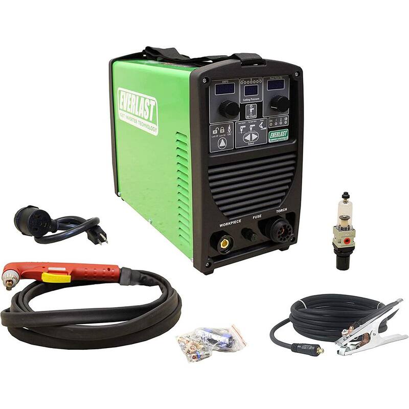 Everlast 50 Amp PowerPlasma 52i IGBT Inverter Plasma Cutter with 15/16 in. Maximum Cutting Capability, Dual Voltage - PowerPlasma52i