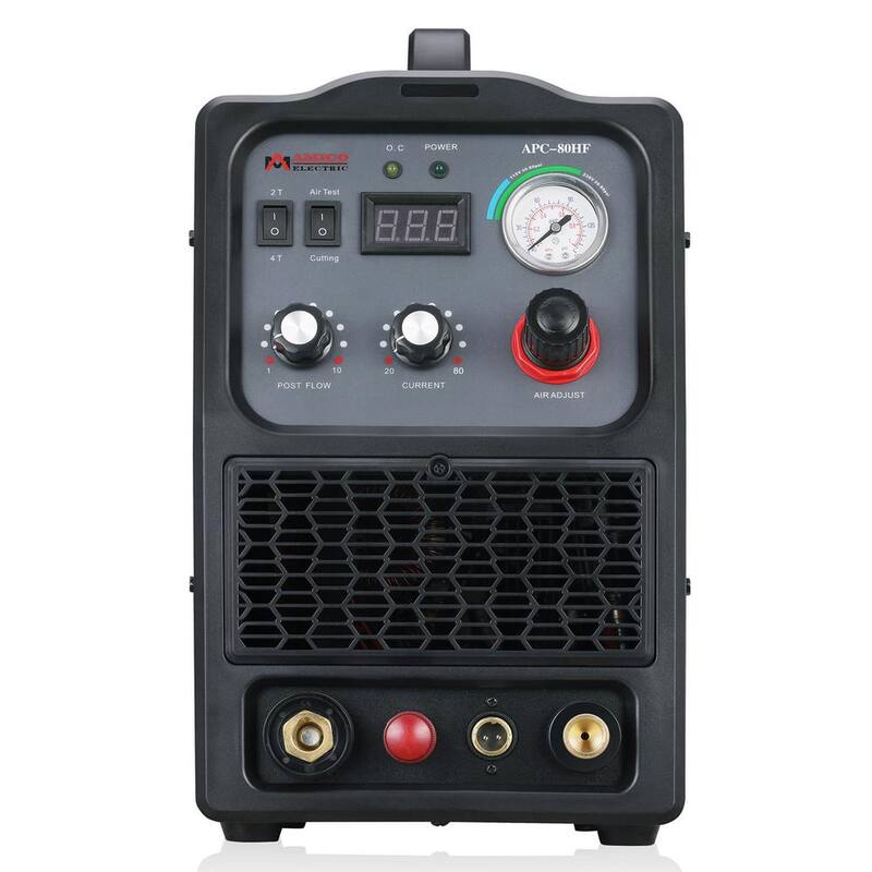 AMICO POWER APC-80HF, 80 Amp Non-touch Pilot Arc Inverter Plasma Cutter, 230-Volt, 1-1/4 in. Clean Cut, 80% Duty Cycle - APC-80HF