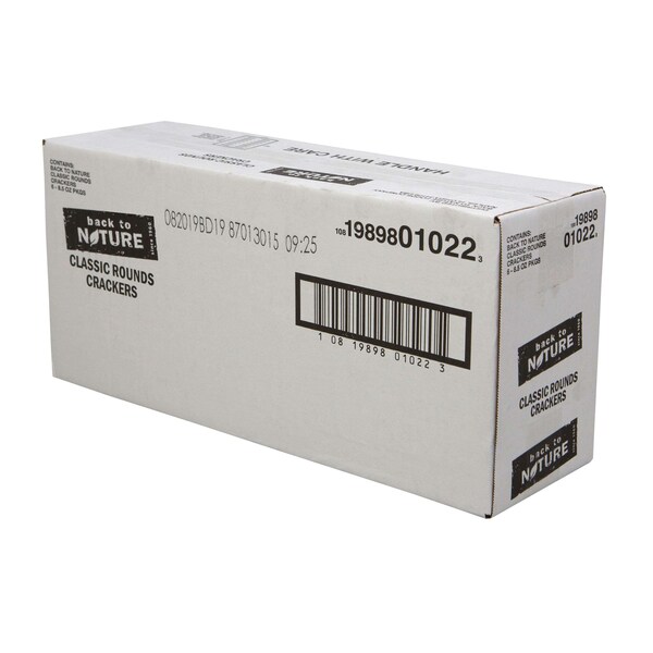 De regreso a la naturaleza: Clásicas galletas redondas de 8.5 oz, caja de 6 unidades - 87013015