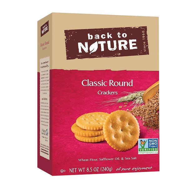 De regreso a la naturaleza: Clásicas galletas redondas de 8.5 oz, caja de 6 unidades - 87013015