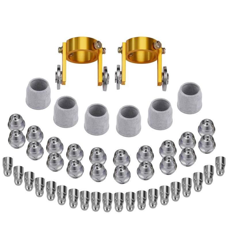 AMICO POWER 80 Amp Pilot Arc Plasma Cutter Consumable Set, Compatible with Amico CHF-50/60, APC-40HF/50HF/60HF/70HF/80HF - AP80-48