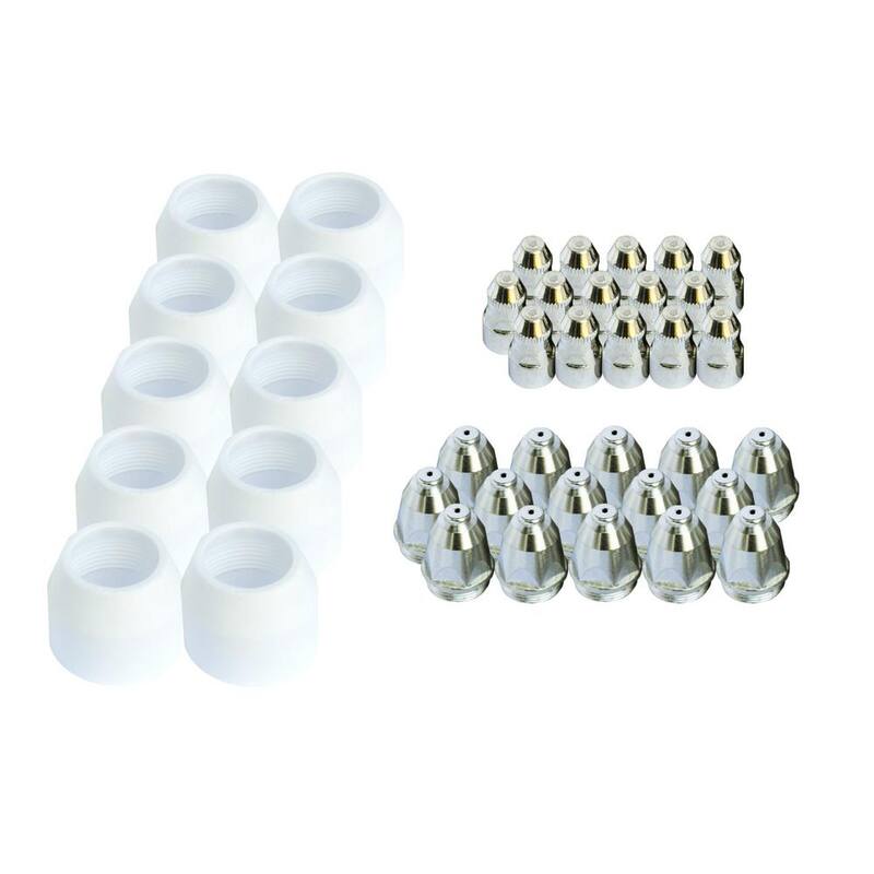 Lotos Plasma Cutter Consumable Accessory Set (40-Piece) - BCON40