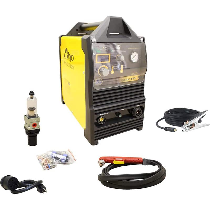 AHP Alpha-Cut 825i 60 Amp Plasma Cutter 7/8 in. Clean Cut 110-Volt/220-Volt Dual Voltage Compact and Lightweight - Alpha-Cut 825i