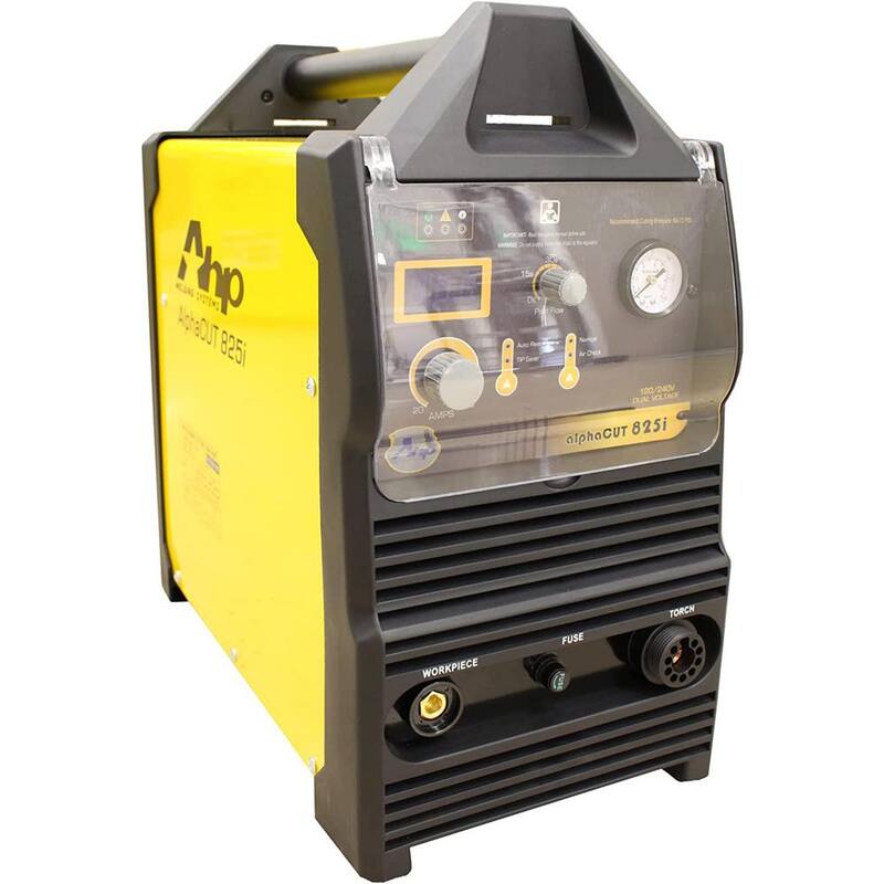 AHP Alpha-Cut 825i 60 Amp Plasma Cutter 7/8 in. Clean Cut 110-Volt/220-Volt Dual Voltage Compact and Lightweight - Alpha-Cut 825i