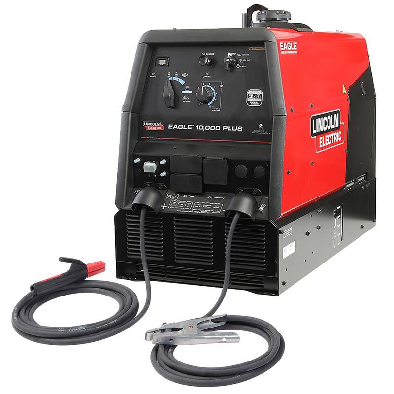 Lincoln Electric 225 Amp Eagle 10,000 Plus Gas Engine Driven Welder with LE Engine - K2343-4