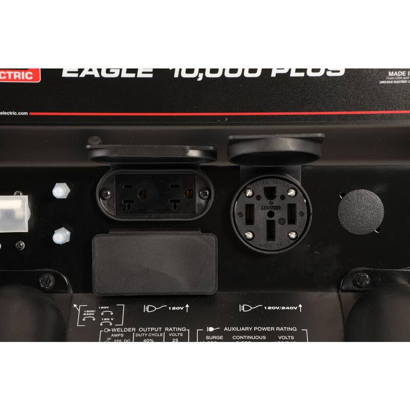 Lincoln Electric 225 Amp Eagle 10,000 Plus Gas Engine Driven Welder with LE Engine - K2343-4
