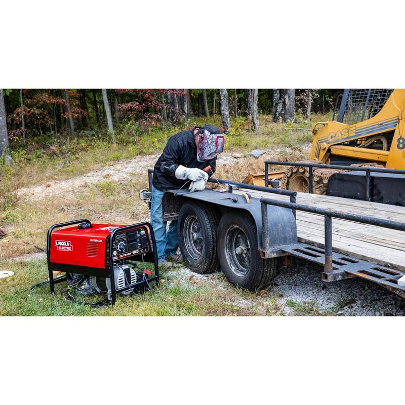 Lincoln Electric 185 Amp Outback 185 Engine Driven DC Stick Welder, 5.7 kW Peak Generator (Kohler) - K2706-2