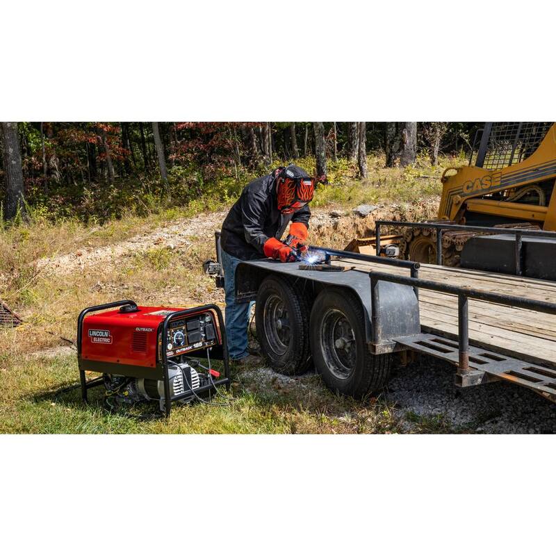 Lincoln Electric 185 Amp Outback 185 Engine Driven DC Stick Welder, 5.7 kW Peak Generator (Kohler) - K2706-2