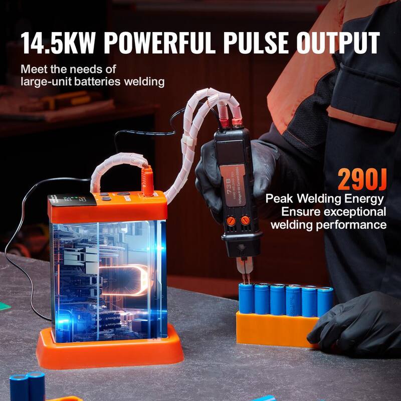 VEVOR 110V Battery Spot Welder 14.5KW Capacitor Energy Storage Pulse Battery Spot Welder 73B Welding Pen 801D Equipment - DRDCDHJ030MMIXNR5V1-0731