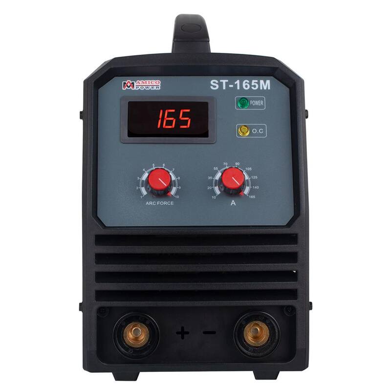 AM AMICO ELECTRIC Amico 165 Amp Stick/ARC/Lift-Tig 2-in-1 DC Inverter Welder 115/230-Volt Dual Voltage Welding Machine New - ST-165