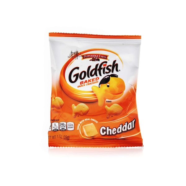 Pepperidge Farms Galleta de Queso Cheddar de 1 onza, tamaño individual, paquete de 60 - 000007495