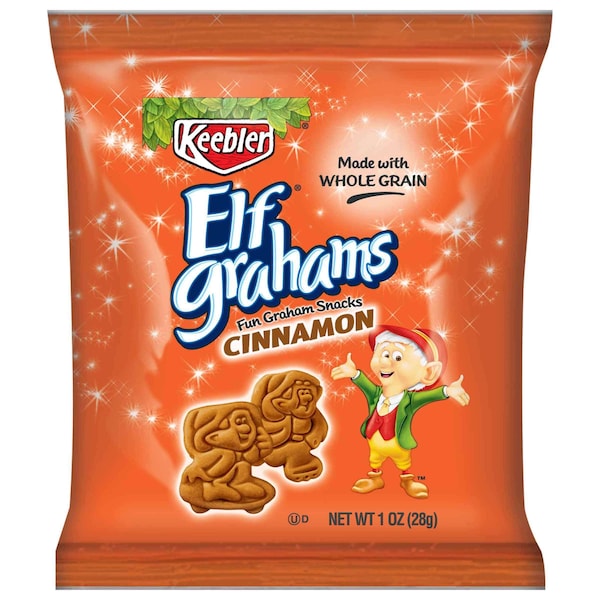 Keebler Keebler Elfo Grahams Canela Divertido Snacks de Graham 1 oz., PK150 - 3010040221