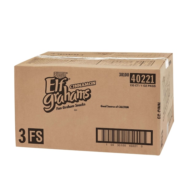 Keebler Keebler Elfo Grahams Canela Divertido Snacks de Graham 1 oz., PK150 - 3010040221