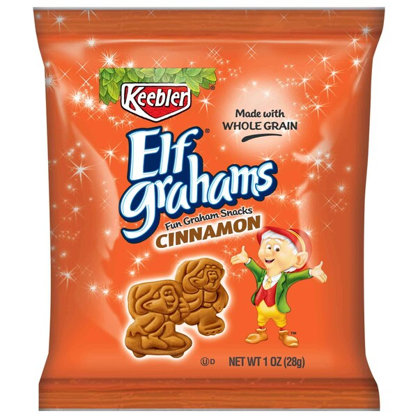 Keebler Keebler Elfo Grahams Canela Divertido Snacks de Graham 1 oz., PK150 - 3010040221