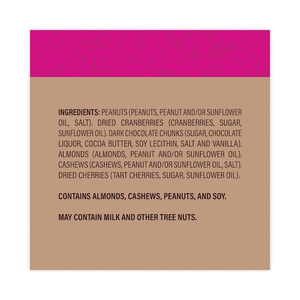 Mezcla de sendero Second Nature Wholesome Medley, 15 oz, 16 bolsas - 8719