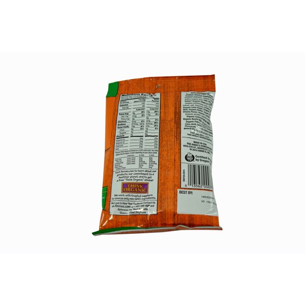 Mezcla de botanas de cheddar orgánico de Annies en bolsa de 2.5 oz, paquete de 12 - 13562-00073