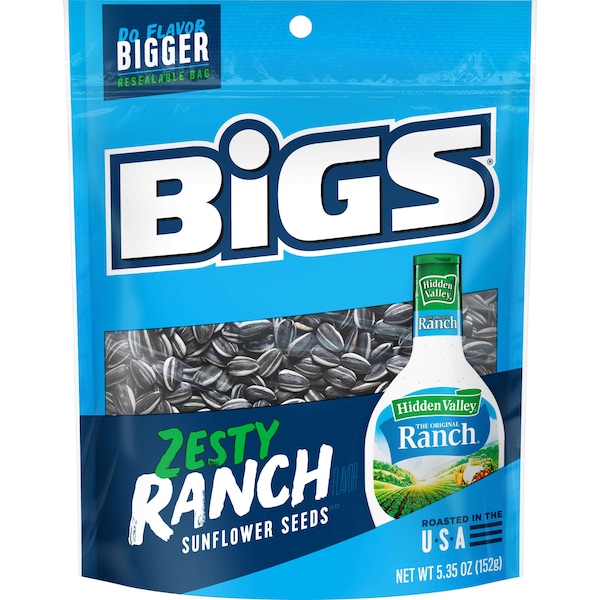 Semillas de Girasol Bigs Bigs Hidden Valley Ranch, Paquete de 48 - 9688700229