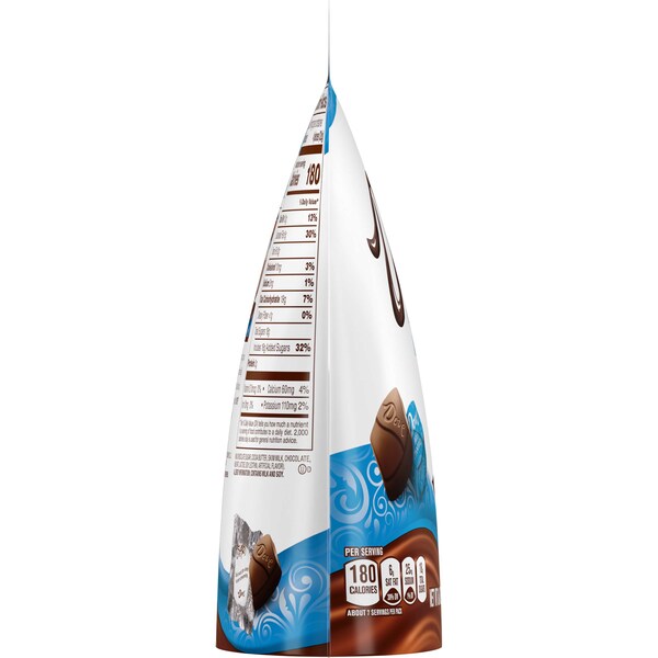 Bolsa de pie Dove Chocolate con Promesas de Chocolate con Leche Suave y Sedoso, 8.46 oz. Paquete de 8 - 361569