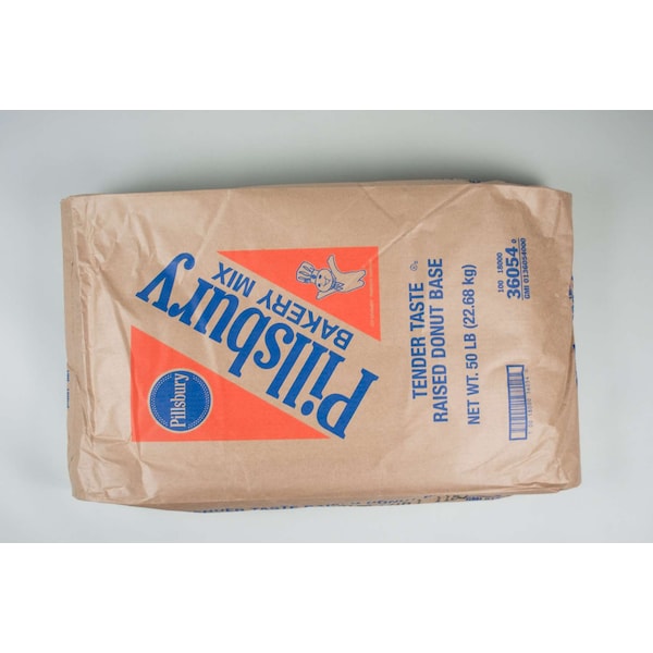 Mezcla base de donas Pillsbury Pillsbury de 50 libras con sabor suave y esponjoso - 18000-36054