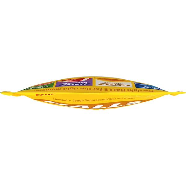 Pastillas para la tos de miel y limón de Halls, paquete de 80 unidades, PK12 - 00108