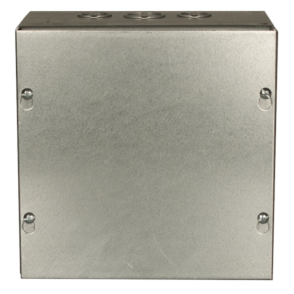 Wiegmann Carbon Steel Electrical Enclosures, 24 in H, 8 in D, 24 in W, NEMA 1, Screw On - SC242408G